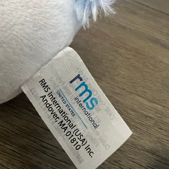 Cow and Triceratops Bean Bag Plush‎ with Belly Pockets - Picture 4 of 5